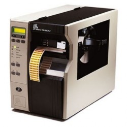 TT Printer 110Xi4, 203dpi, Euro- UK cord, Swiss 721 font, Serial, Parallel, USB, Int 10-100, Cutter with Catch Tray, Bifold Media Door Megacom