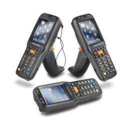 Datalogic Skorpio X3, 2D, MP, USB, RS232, BT, WiFi, alpha, pistolet, batt. étendue Megacom