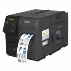 Epson ColorWorks C7500, massicot, écran, USB, Ethernet, noir Megacom