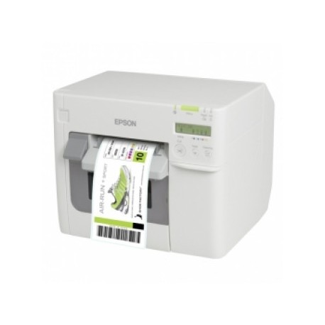 Epson ColorWorks C3500, massicot, écran, USB, Ethernet, NiceLabel, blanc