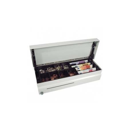 Cash Bases »CashPlus« Flip Lid 460, blanc