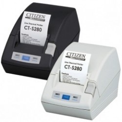 Citizen CT-S280, LPT, 8 pts/mm (203 dpi), blanc Megacom