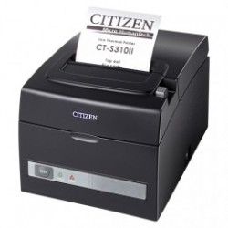 Citizen CT-S310II, double IF, 8 pts/mm (203 dpi), massicot, blanc Megacom