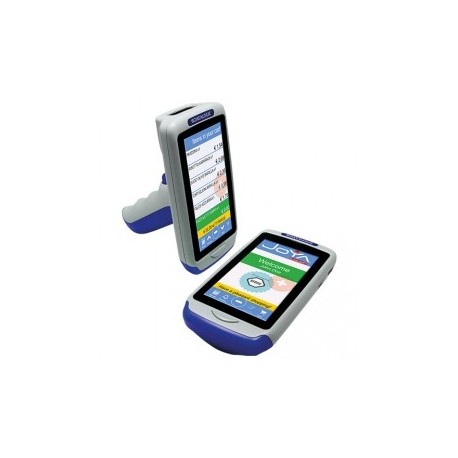 Joya Touch Plus, 2D, BT (BLE), WiFi, NFC, pistolet, bleu, gris, WEC 7