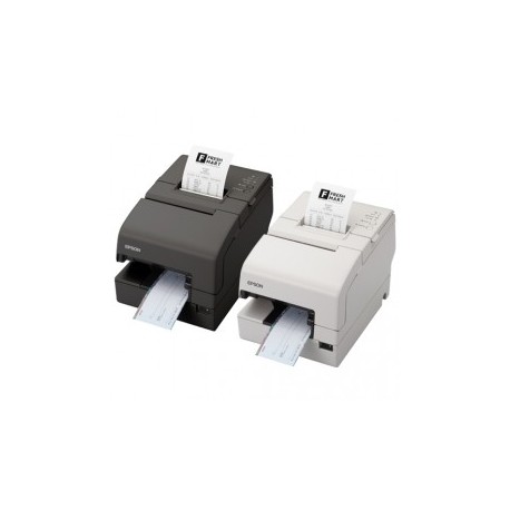 Epson TM-H 6000IV, USB, WiFi, massicot, blanc