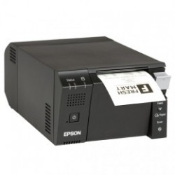 Epson TM-T70II-DT, USB, RS232, Ethernet, noir Megacom