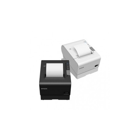 Epson TM-T88VI, USB, RS232, Ethernet, blanc