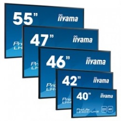 iiyama ProLite LH5565S, 24/7, 138,6 cm (54,6''), Full HD, noir Megacom
