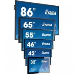 iiyama ProLite TH5565MIS, AG, 138,6 cm (54,6''), infrarouge, Full HD, noir Megacom