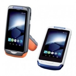 Joya Touch A6, 2D, USB, BT, WiFi, NFC, gris foncé, orange, Android Megacom