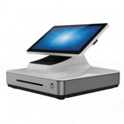 Elo PayPoint Plus, 39,6 cm (15,6''), capacitif projeté, SSD, LCM, Scanner, Android, blanc Megacom