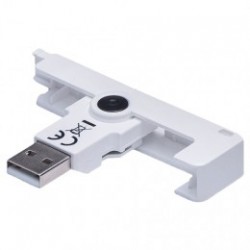 Identiv uTrust SmartFold SCR3500 A, USB, blanc Megacom