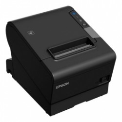 Epson TM-T88VI-iHub, Fiscal DE, TSE: 5 years, USB, RS232, Ethernet, ePOS, noir Megacom