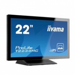 iiyama ProLite T2234MSC-B7X, 54,6 cm (21,5''), capacitif projeté, 10 pts, Full HD, noir Megacom