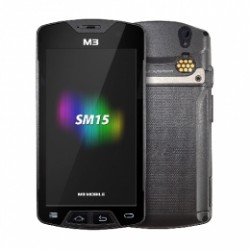 M3 Mobile SM15 N, 2D, SE4710, BT (BLE), WiFi, 4G, NFC, GPS, batt. étendue, Android Megacom