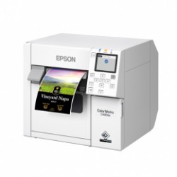 Epson ColorWorks C4000, Matte Black, massicot, ZPLII, USB, Ethernet Megacom