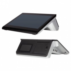 Colormetrics C1400, 35,5 cm (14''), capacitif projeté, SSD, écran, noir Megacom