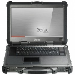 Getac X500G3, redesigned media bay connector, 39,6 cm (15,6''), Win. 10 Pro, QWERTZ, puce, SSD, Full HD Megacom