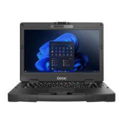 Getac S410, 35,5 cm (14''), QWERTZ, GPS, USB, USB-C, RS232, BT, Ethernet, WiFi, 4G, SSD, Win. 11 Pro Megacom