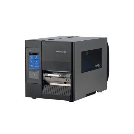 Honeywell PD45, 8 pts/mm (203 dpi), décolleur, ré-enrouleur, LTS, écran, USB, USB Host, Ethernet, ZPLII, ZSim II, IPL, DPL