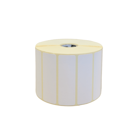 Labels (Thermal), rouleau d'étiquettes, Zebra, 8000D Linerless, papier thermique, L 76mm