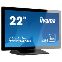 iiyama ProLite T22XX, 54,6 cm (21,5''), capacitif projeté, Full HD, USB, en kit (USB), noir Megacom