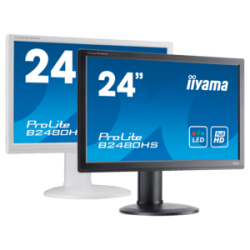 iiyama ProLite XUB24, Energy Class B, Full HD, USB, en kit (USB), noir Megacom