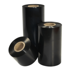 Thermal transfer ribbons, ruban transfert thermique, TSC, résine, 64 mm, rouleau/boîte 12 rolls/box Megacom