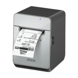 Epson TM-L100, 8 pts/mm (203 dpi), massicot, linerless, USB, Lightning, BT, Ethernet, noir Megacom