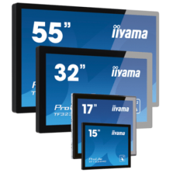 iiyama TF3215MC-B2, 24/7, 80cm (31,5''), capacitif projeté, Full HD, en kit (USB), noir Megacom