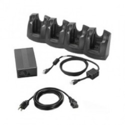 MC30/MC31/MC32 4 Slot Ethernet Charge Cradle Kit. Includes 4 Slot Ethernet Cradle CRD3X01-4001ER, corresponding Power Supply and DC Line Cord. Must order country specific 3-wire grounded AC Cord separately. Megacom