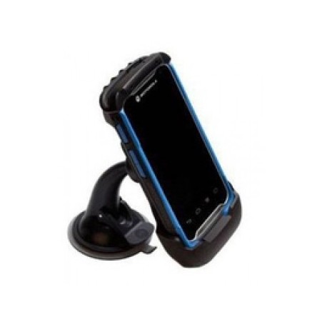 Vehicle Cradle with suction cup mounting kit for TC55. Purchase VCA400-01R Separately for Vehicle Charging.