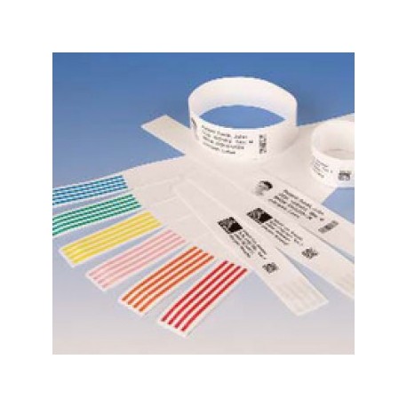 ZEBRA Z-BAND DIRECT ADULT FOR TABLETOP. Unit sales is a box. Qty by box is 6 rolls