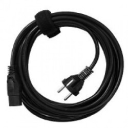 Zebra power cord, C13, EU Megacom