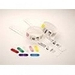 Kit Fermetures Clip, rouge Megacom