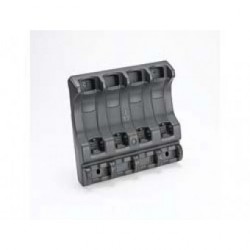 Four slot charge only cradle with spare battery charging Megacom