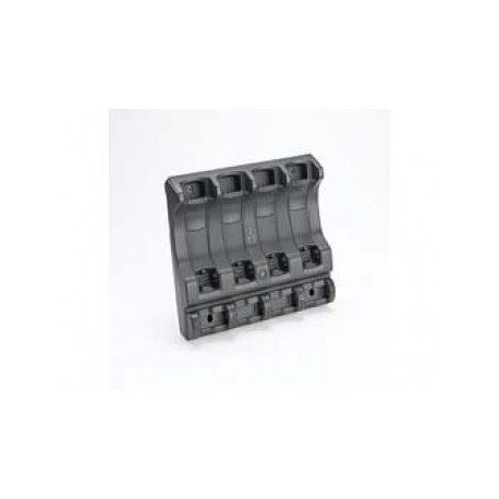 Four slot charge only cradle with spare battery charging