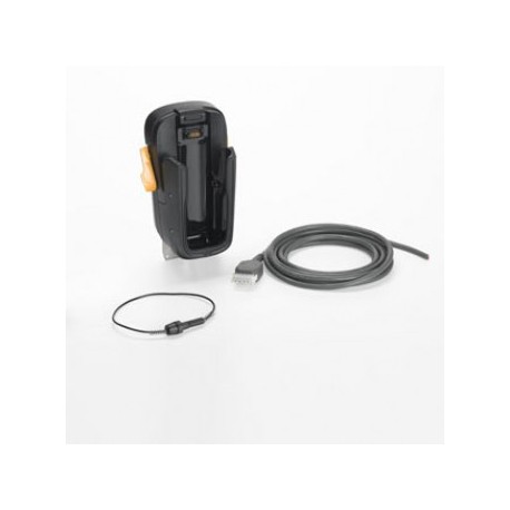 Provides secure mounting of the MC55/MC65 in a vehicle. Charges the MC55/MC65.
