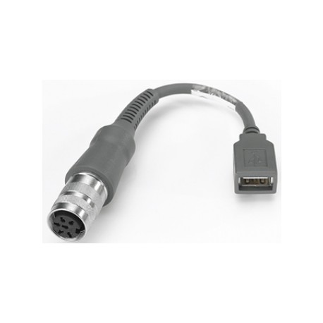 VC5090 USB Host cable, 6ft straight, rugged amphenol conn