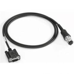 VC5090 RS232 Cable, 9-Pin Male, 5ft straight, rugged amphenol Megacom