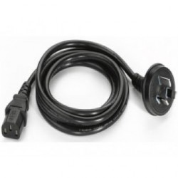 AC Line Cord, 1.9M, grounded, three wire, AS 3112 plug. Associated Country Australia, New Guinea Megacom