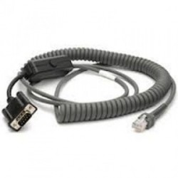 12FT RS232 COILED CABLE NIXDORF BEETLE Megacom