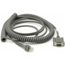 Cable - RS232 20ft (6m) Coiled, Fujitsu T POS 500 ICL Megacom