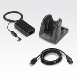 MC30/MC31 Single Slot Serial/USB Cradle Kit (INTL). Kit includes Single Slot Cradle CRD3000-1001RR, corresponding power supply and DC Line Cord. Must order country specific 3-wire grounded AC Line Cord separately. Megacom