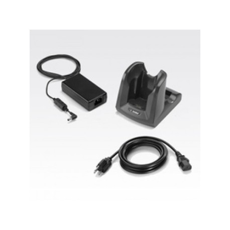 MC30/MC31 Single Slot Serial/USB Cradle Kit (INTL). Kit includes Single Slot Cradle CRD3000-1001RR, corresponding power supply and DC Line Cord. Must order country specific 3-wire grounded AC Line Cord separately.