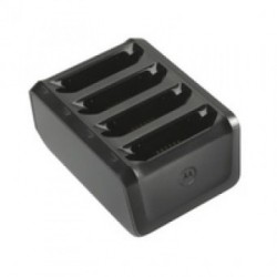 MC40 4-slot battery charger - must order order Power Supply (PWR-BGA12V50W0WW) and DC cable (CBL-DC-387A1-01) separately Megacom