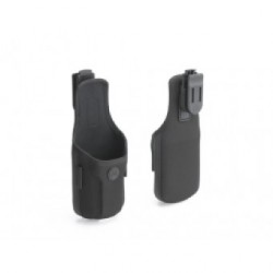 MC9500 Soft Case Holster. MC9500 orientation when holstered is Scan Exit Window down, allowing for easy grip for insertion/removal of the MC9500. Megacom