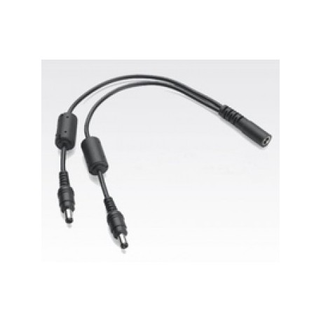 MC40/MC95 DC ftYft Cable. Required when charging the Single Slot Cradle and Single Slot Battery charger OR Two Single Slot Battery Chargers from one PWR-BGA12V50W0WW power supply. Requires DC Line Cord CBL-DC-388A1-01