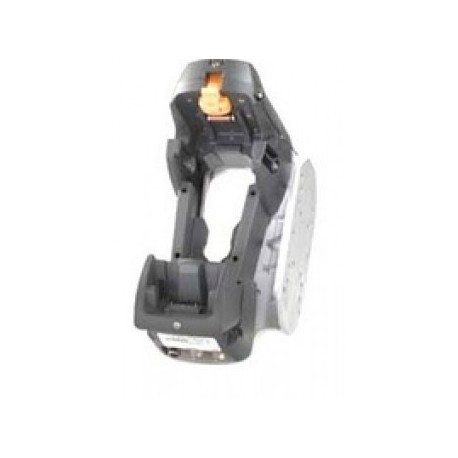 MC90/MC91/MC92 ForkLift Cradle. Supports MC909X-K configurations WWAN and WLAN. Excludes MC90XX-S and MC90XX-R. Must order voltage specific power supply PWRS-14000-251R or -252R and power input cable 25-103872-02R separately